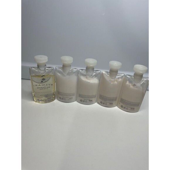 BVLGARI au thé Blanc (White Tea) Shampoo 2 conditioners 2 body lotion 2.5 Fl oz - Picture 6 of 9